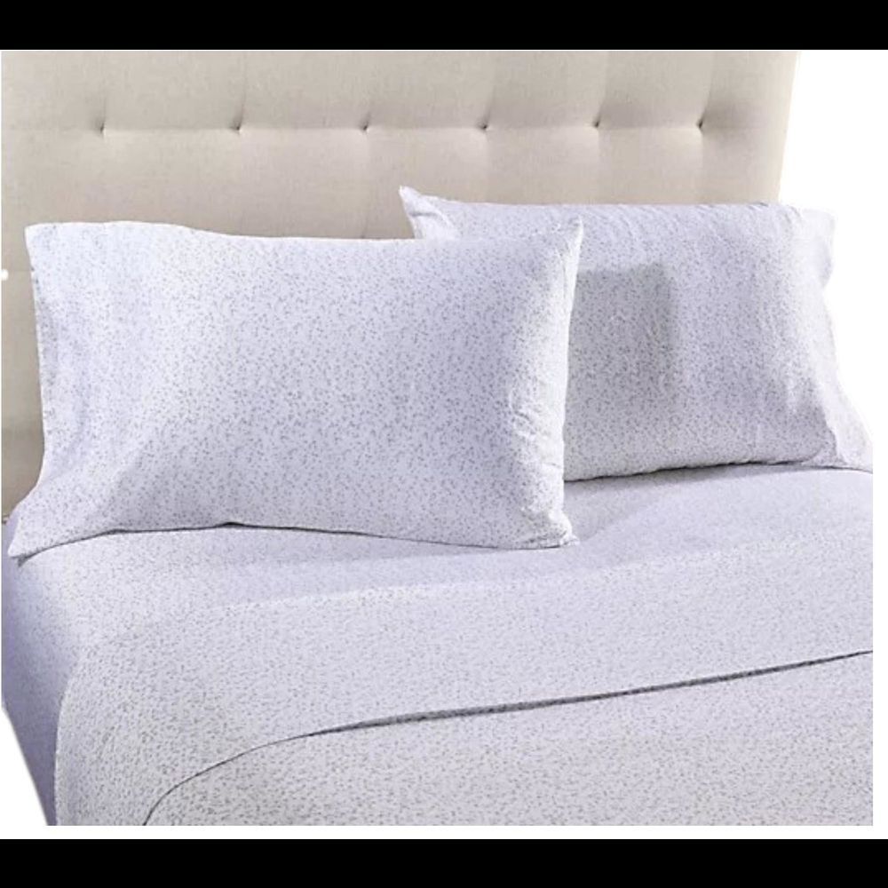 Home Reflections Rayon from Bamboo Sheet Set Neutral Dot